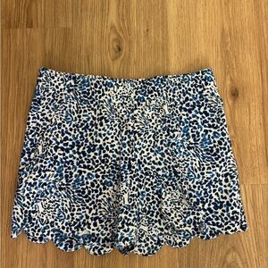 Lilly Pulitzer 5” Leva Knot Shorts - Resort White Twisted Up